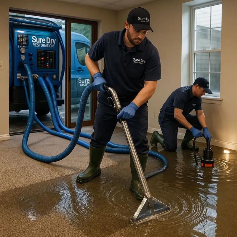 Water Extraction and Removal process in Hampstead, NC